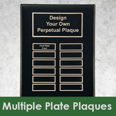 Multiple Plate Plaques