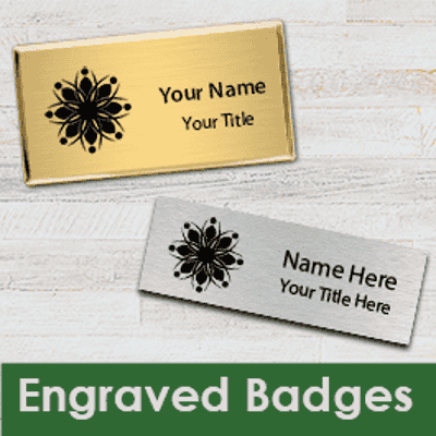Engraved Name Tags