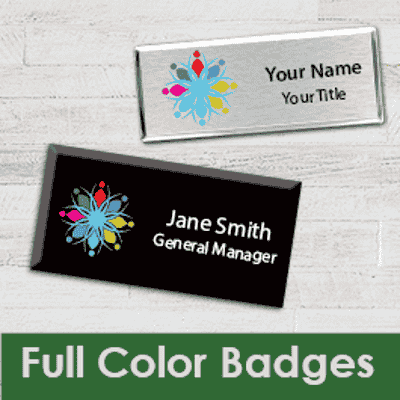 Full Color Name Tags
