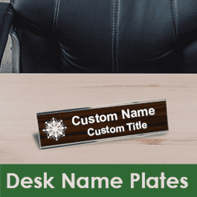 Desk Name Plates