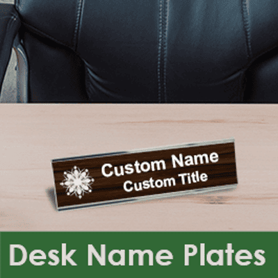 Desk Name Plates