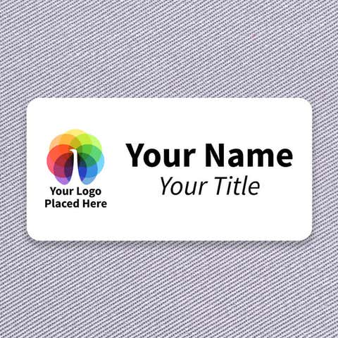 Custom Name Tag | 1 ½” x 3"
