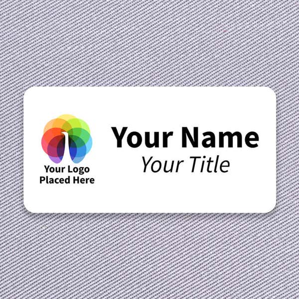 Custom Name Tag | 1 ½” x 3"