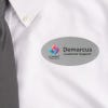 Oval name tags are perfect for any business setting. 