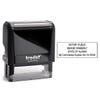 Alaska Notary Rectangle Stamp Imprint and Body