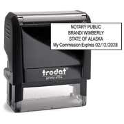 Alaska Notary Rectangle Stamp