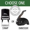 Alabama State at Large Notary Seal - Select Stamp or Embosser