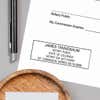 Colorado Notary Rectangle Stamp Impression on Paper