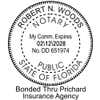 Florida Notary Bonded Thru Agency Impression Only