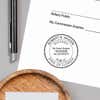 Florida Notary Bonded Thru Agency Impression Example
