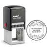 Florida Notary Bonded Thru Agency Stamp Body and Impression