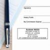 Example of the Kentucky Notary Rectangle impression on paper