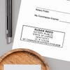 Kentucky Notary Rectangle impression example on white paper