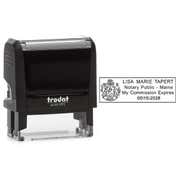 Maine Notary Rectangle Seal