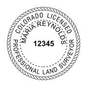 State of Colorado Land Surveyor Seal