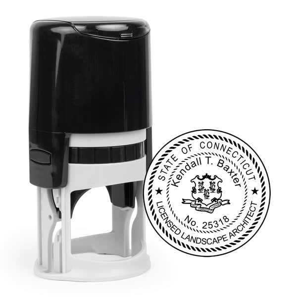 State of Connecticut Landscape Architect Seal