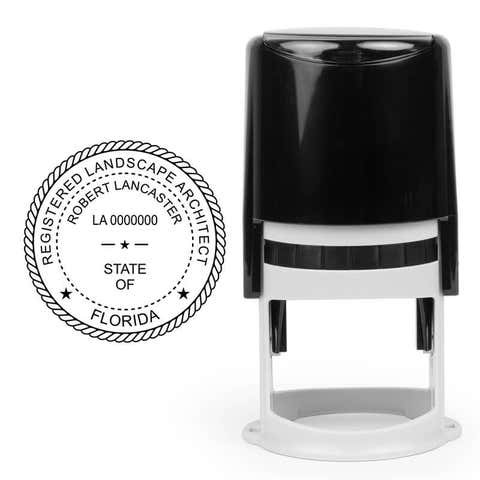 State of Florida Landscape Architect Seal