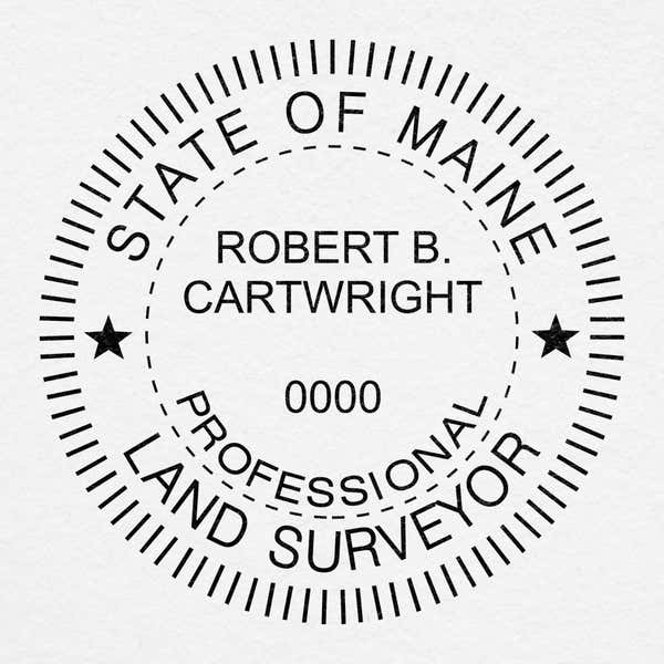 State of Maine Land Surveyor Seal