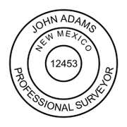 State of New Mexico Surveyor Seal