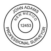 State of New Mexico Surveyor Seal
