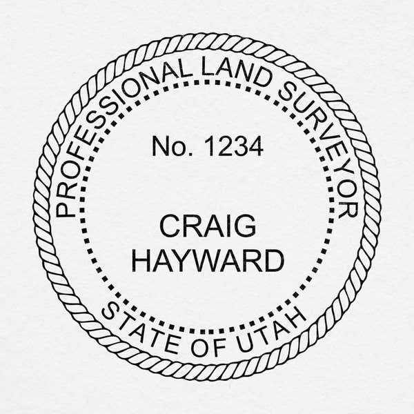 State of Utah Land Surveyor Seal
