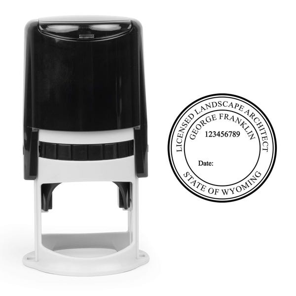 State of Wyoming Landscape Architect Seal