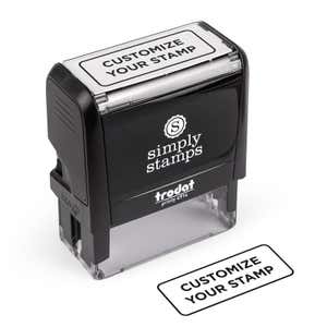Custom Rubber stamp with impression 
