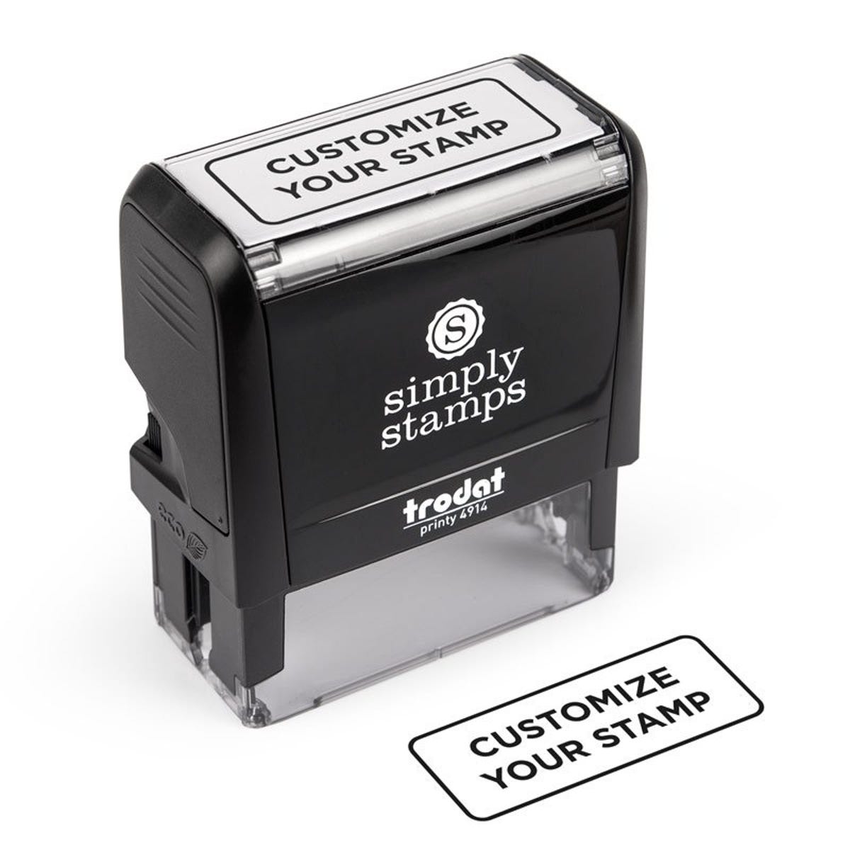 Custom Rubber stamp with impression 