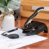 The Pocket Seal by Trodat sits nicely on a desk and is a lovely complement to any office.