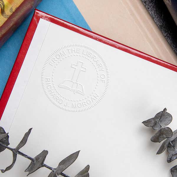 Custom Book Embosser - Cross