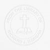 From the Library Cross Custom Book Embosser impression on Grey paper