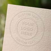 Custom Text Logo Embosser Seal