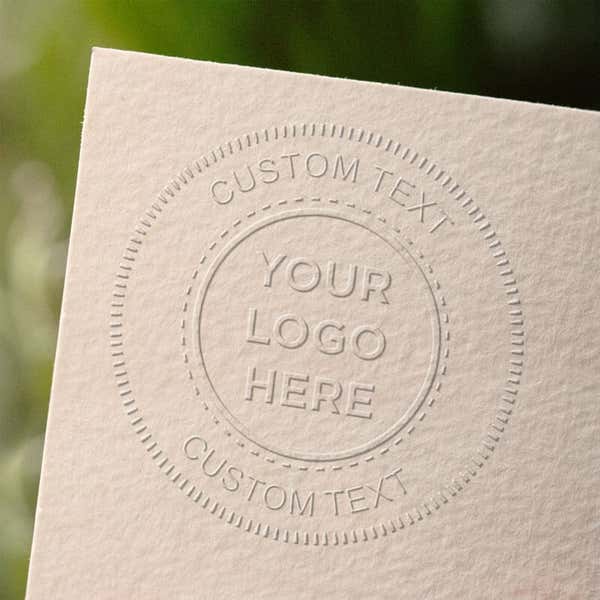 Custom Text Logo Embosser Seal