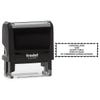 Idaho Notary Public Seal with Expiration Stamp Body and Impression