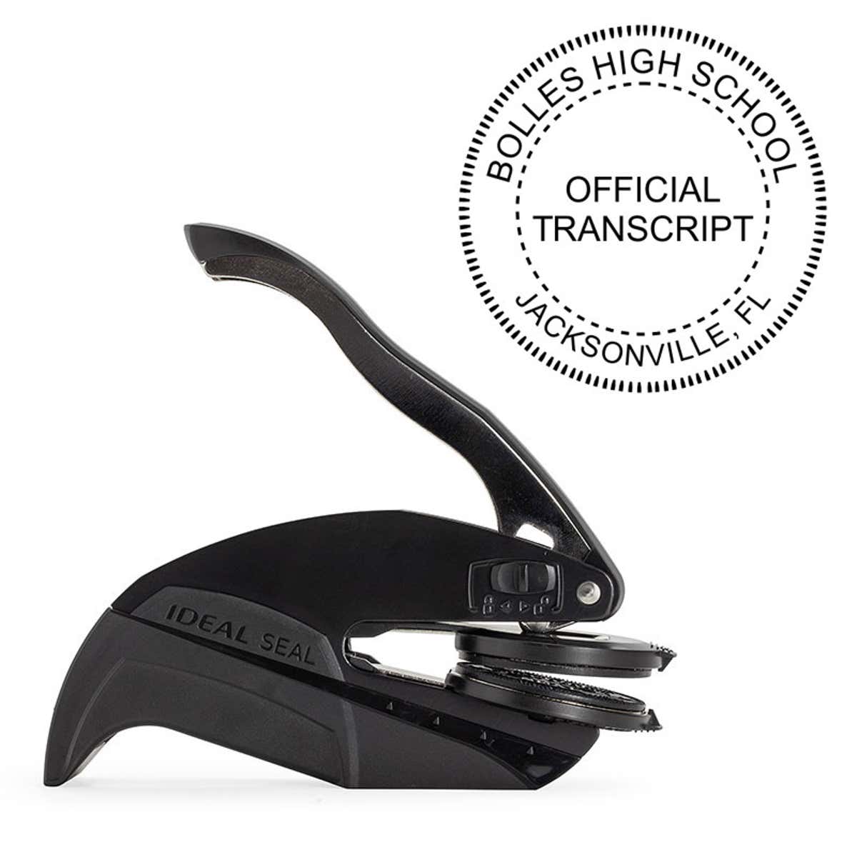 Official Transcript Embosser Seal and Impression