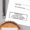 Example of Arkansas Notary Pink Stamp Impression 