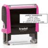 Colorado Notary Pink Stamp - Rectangle Body and Impression