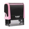Side View of the New Mexico Pink Rectangle Notary Stamp