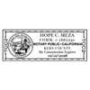 California Notary Rectangle Design Impression