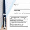 Example of Massachusetts Acknowlegment Notary Stamp