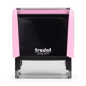 Oregon Notary Pink Stamp Body Straight on