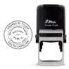 South Carolina Notary With Expiration Date Round Stamp