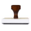 3 inch Custom Logo Stamp (side shot)