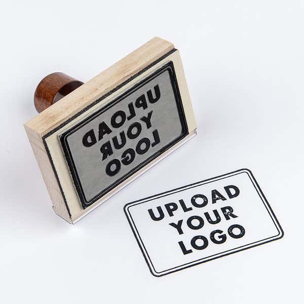 3 inch Custom Logo Stamp (Upload your logo impression)