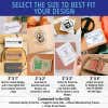 3 inch Custom Logo Stamp (Which size is right for you?)