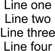 4 Line Traditional Rubber Address Stamp