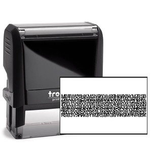 Security Notary Stamp Imprint Example