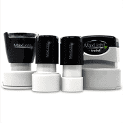 Maxlight Pre-Inked Round Stamps