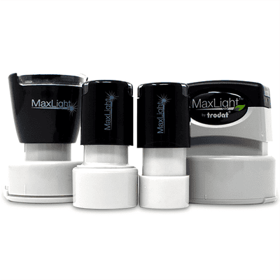 Maxlight Pre-Inked Round Stamps