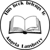 Round Open Book Stamp